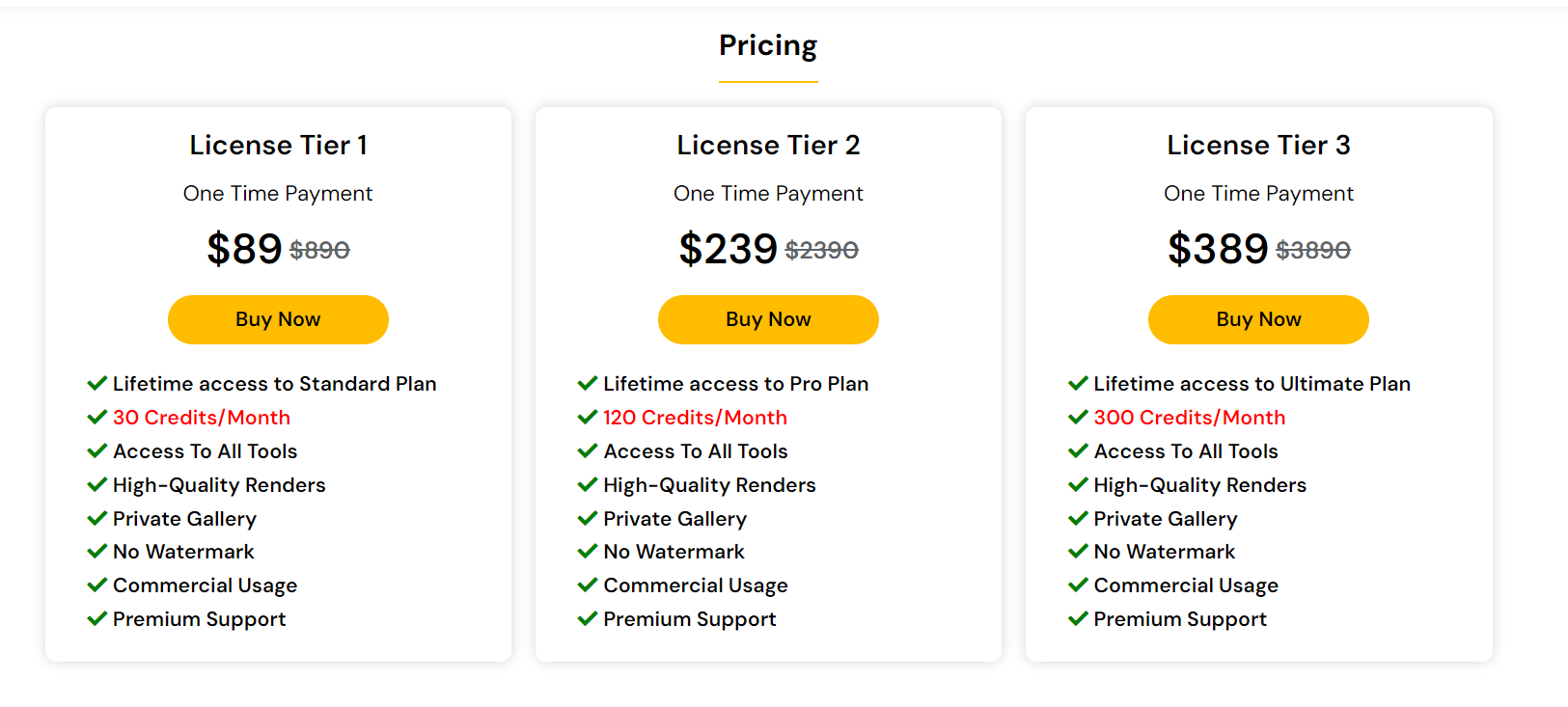 ZOYO Pricing