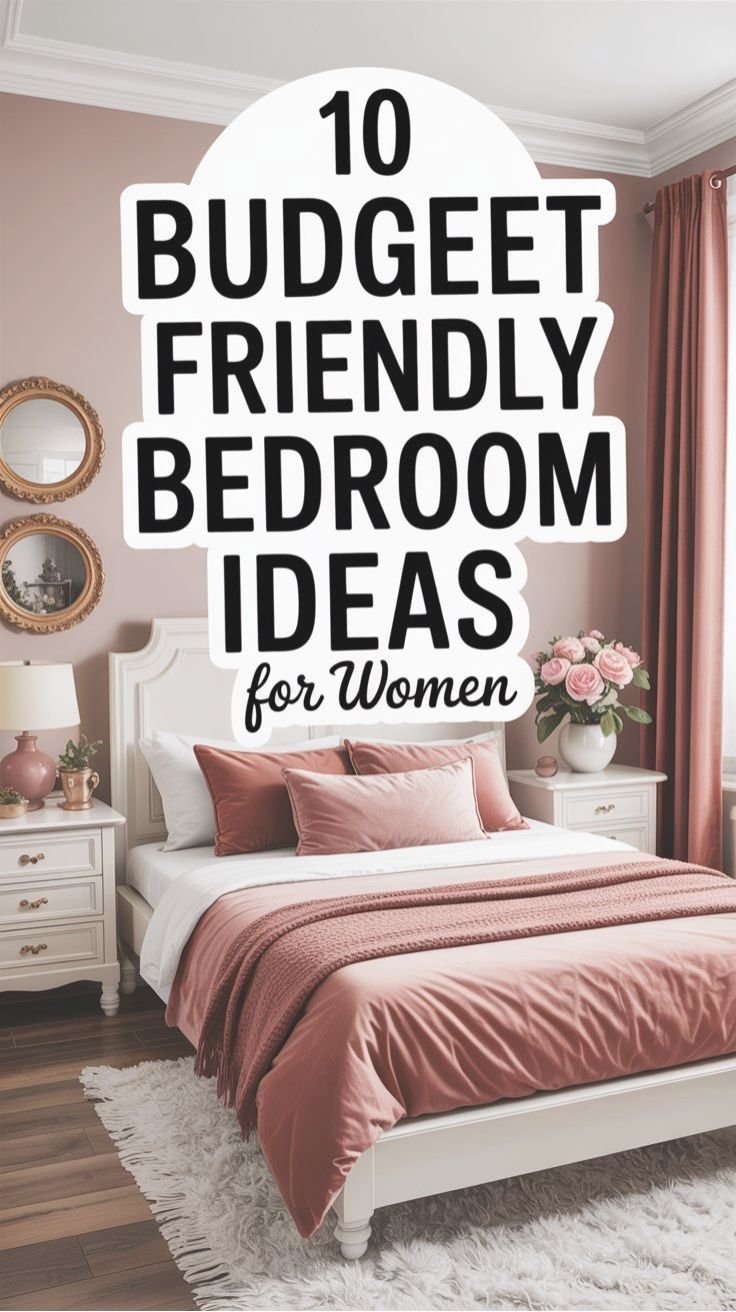 10 Budget Friendly Bedroom Ideas for Women