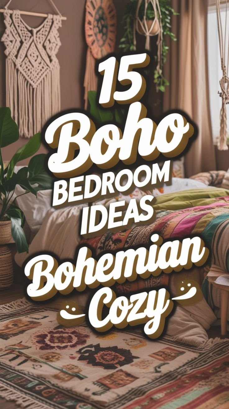Boho Bedroom Ideas Bohemian Cozy
