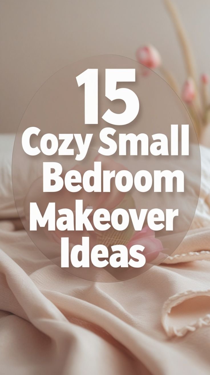 15 Cozy Small Bedroom Makeover Ideas