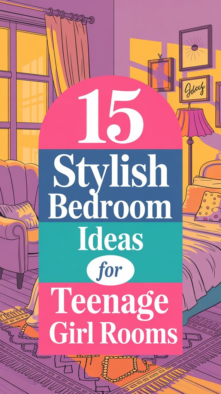 15 Stylish Bedroom Ideas for Teenage Girl Rooms