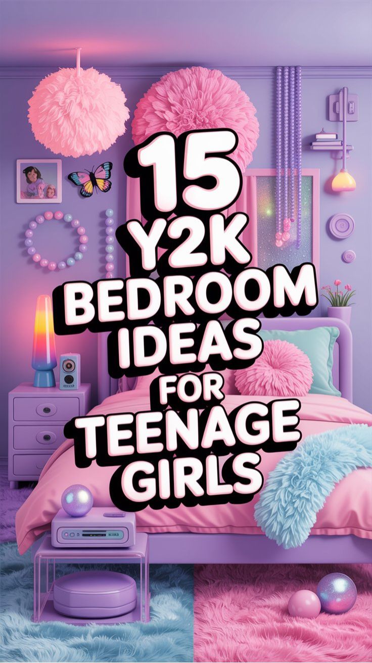 15 Y2K Bedroom Ideas for Teenage Girls
