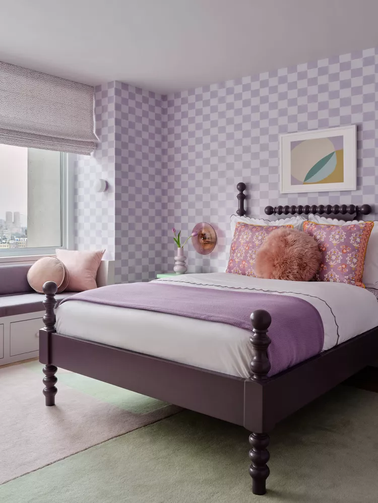 Minimalist Teen Bedrooms - Lavender Room