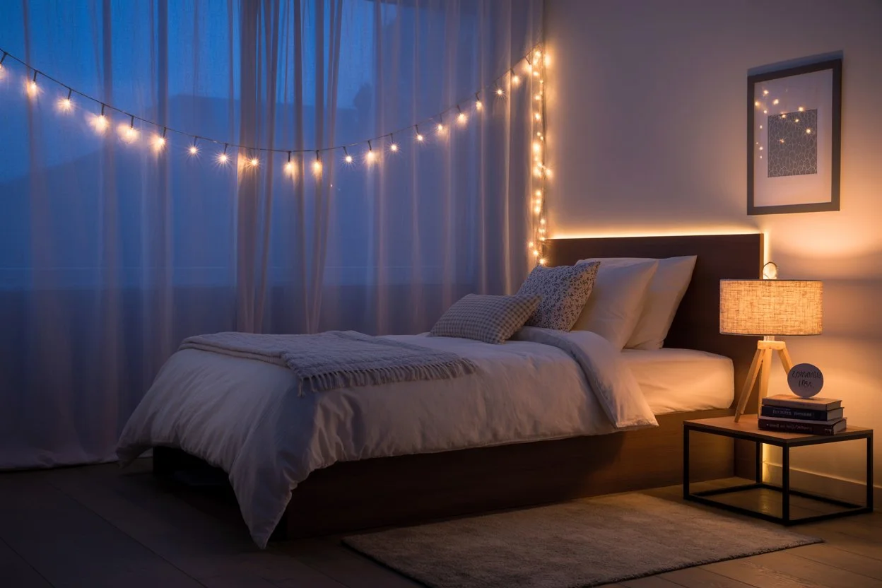 Soft Lighting with Layered Lamps