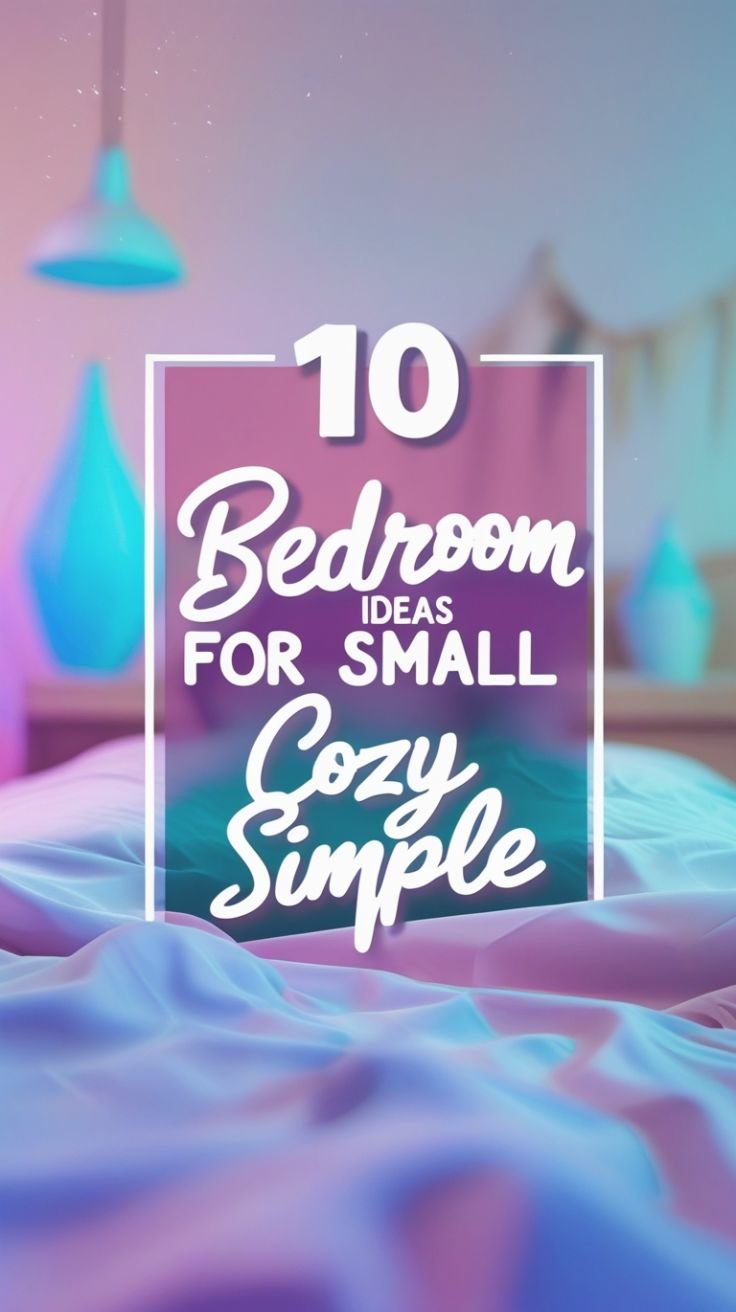 Bedroom Ideas for Small Rooms Cozy Simple