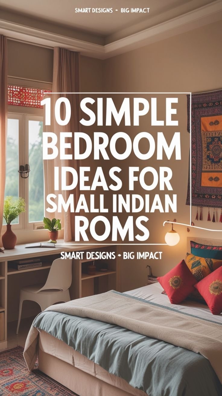 10 Simple Bedroom Ideas for Small Rooms Indian (2)