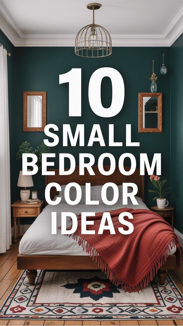 10 Small Bedroom Color Ideas
