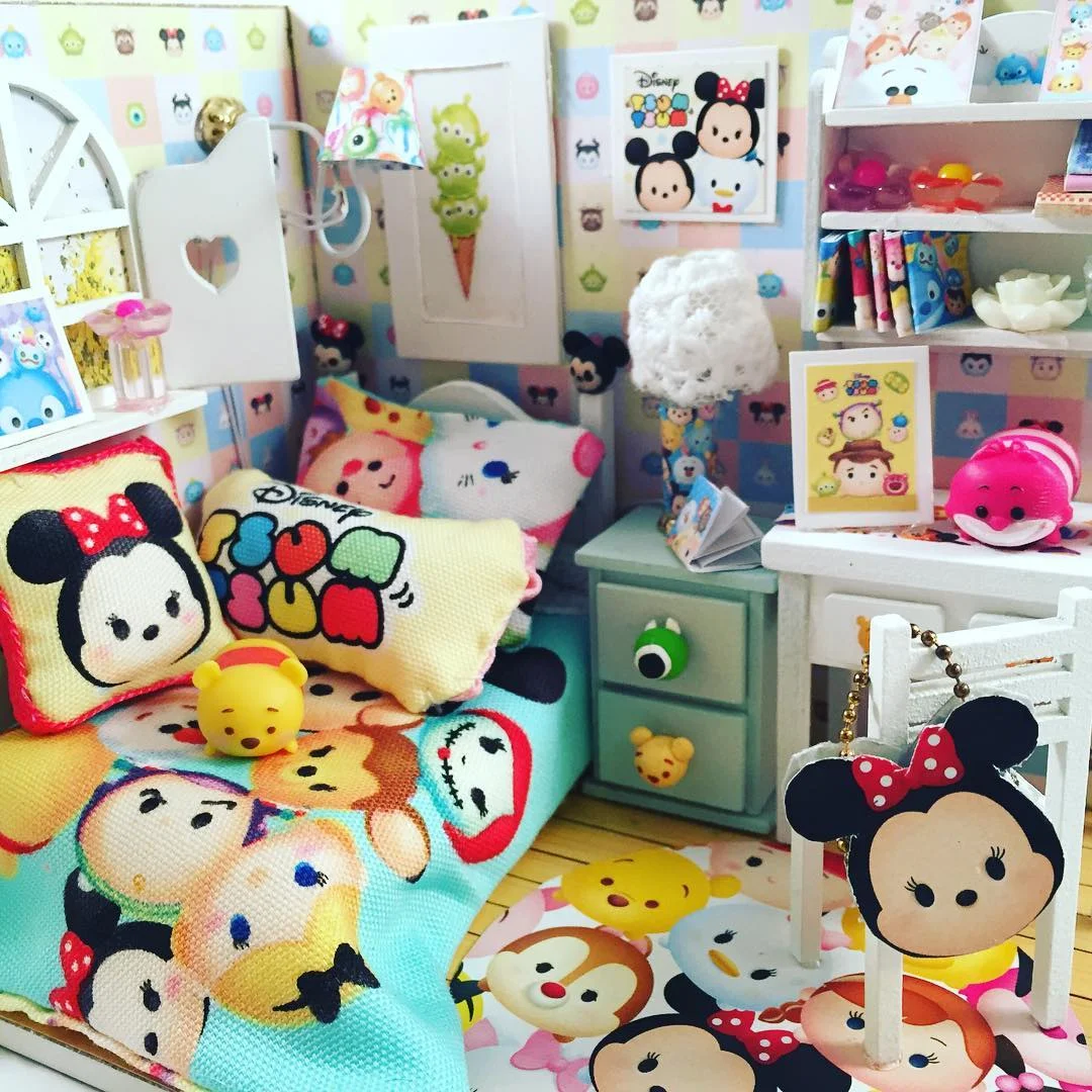 Disney-themed character bedroom