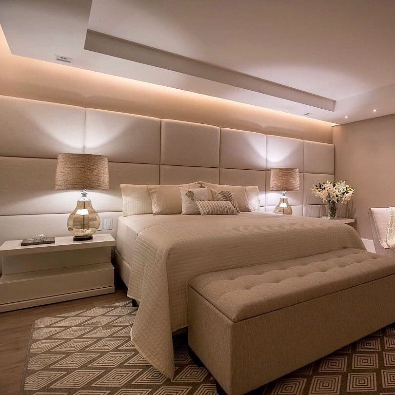 Neutral bedroom design