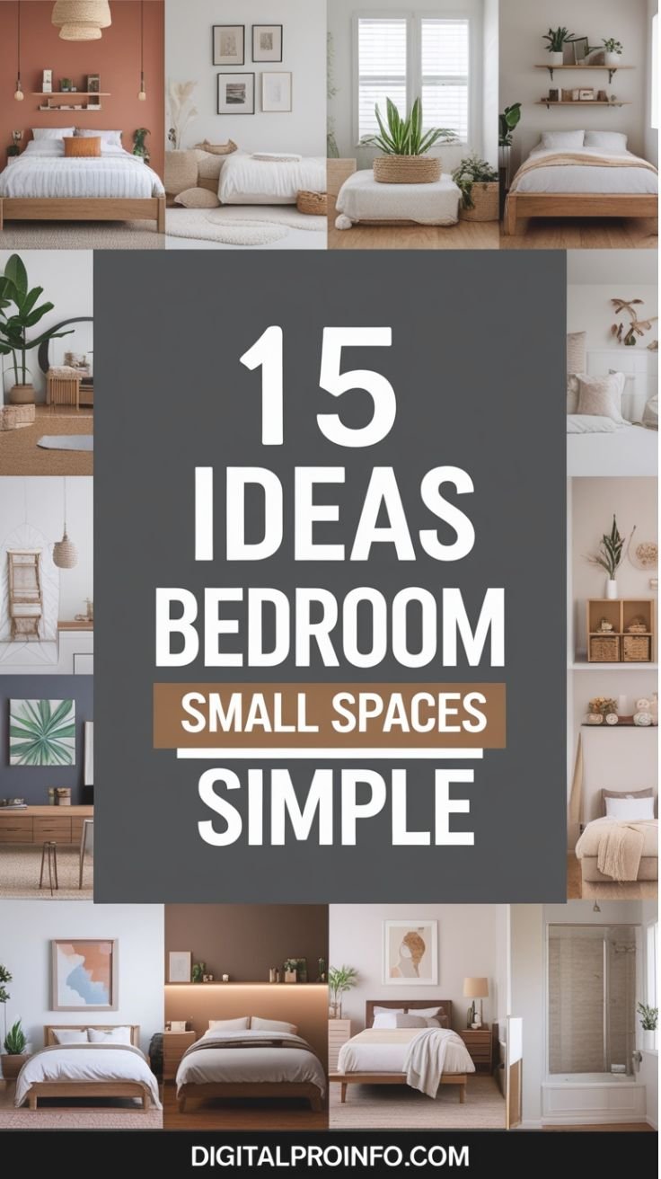 Room Design Ideas Bedroom Small Spaces Simple