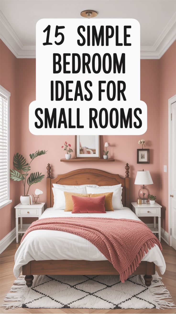 Simple Bedroom Ideas for Small Rooms Aesthetic