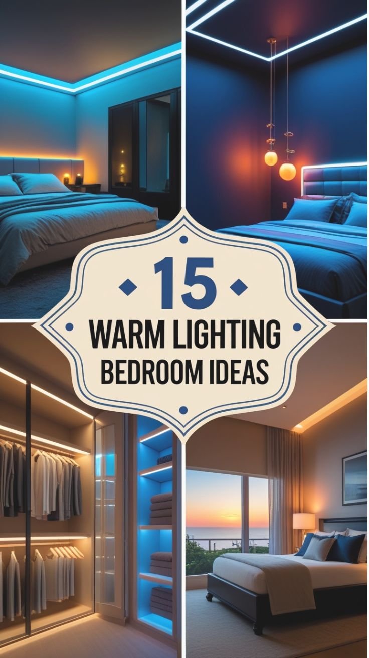 Warm Lighting Bedroom Ideas