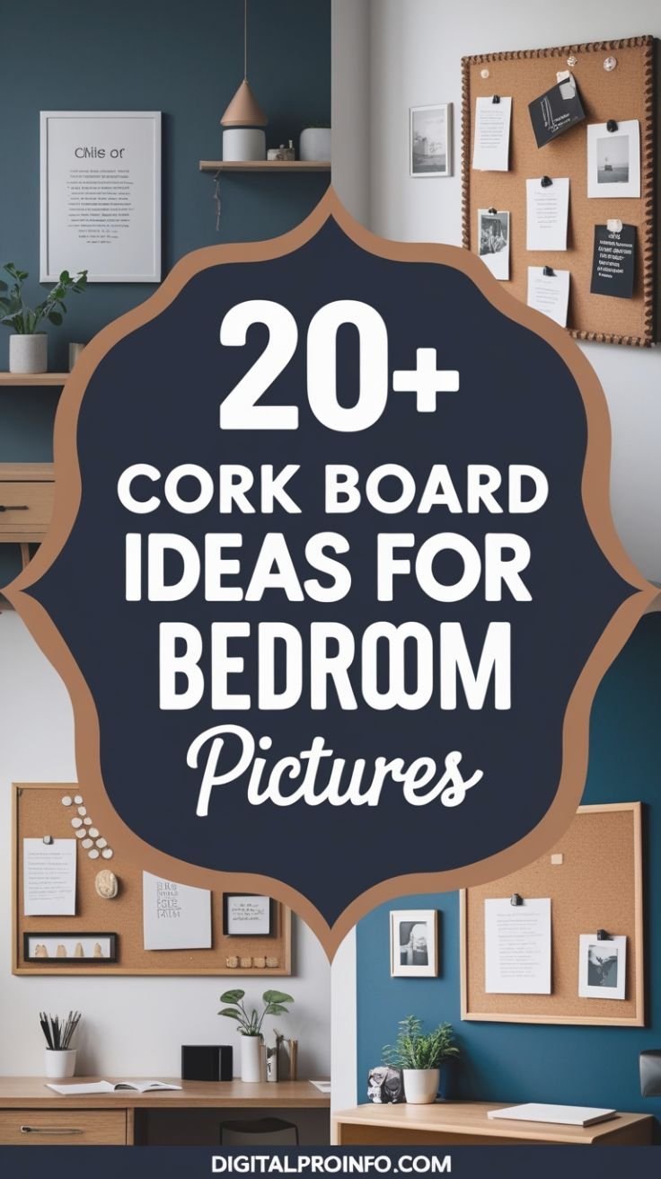 Cork Board Ideas for Bedroom Decor Pictures