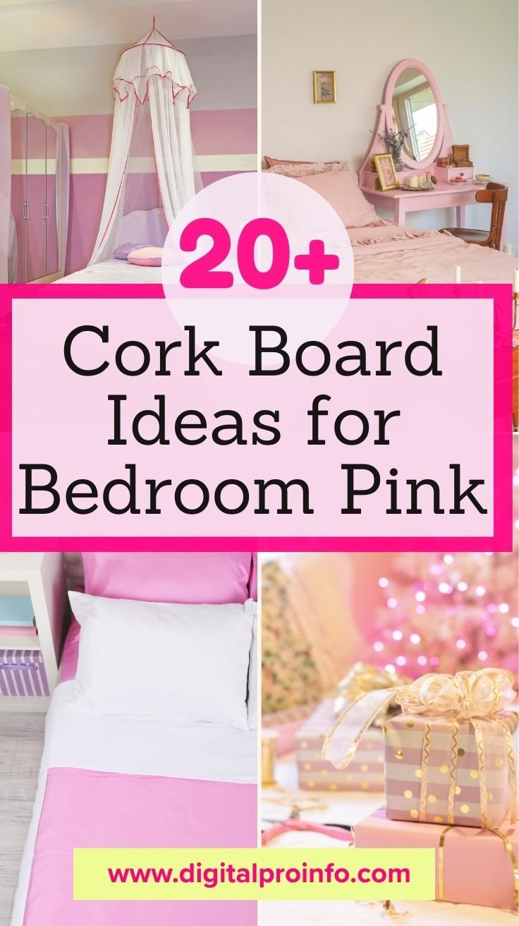 Cork Board Ideas for Bedroom Pink Final