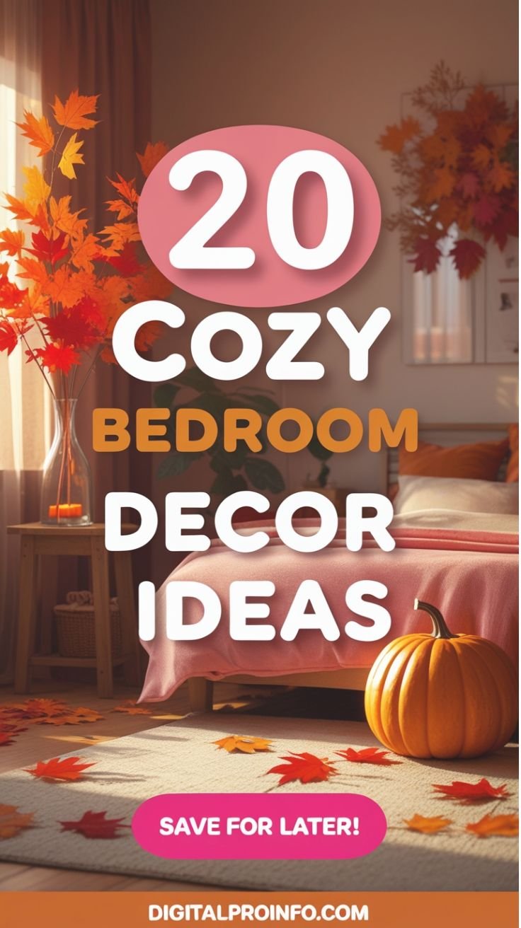 Cozy Fall Bedroom Decor Ideas