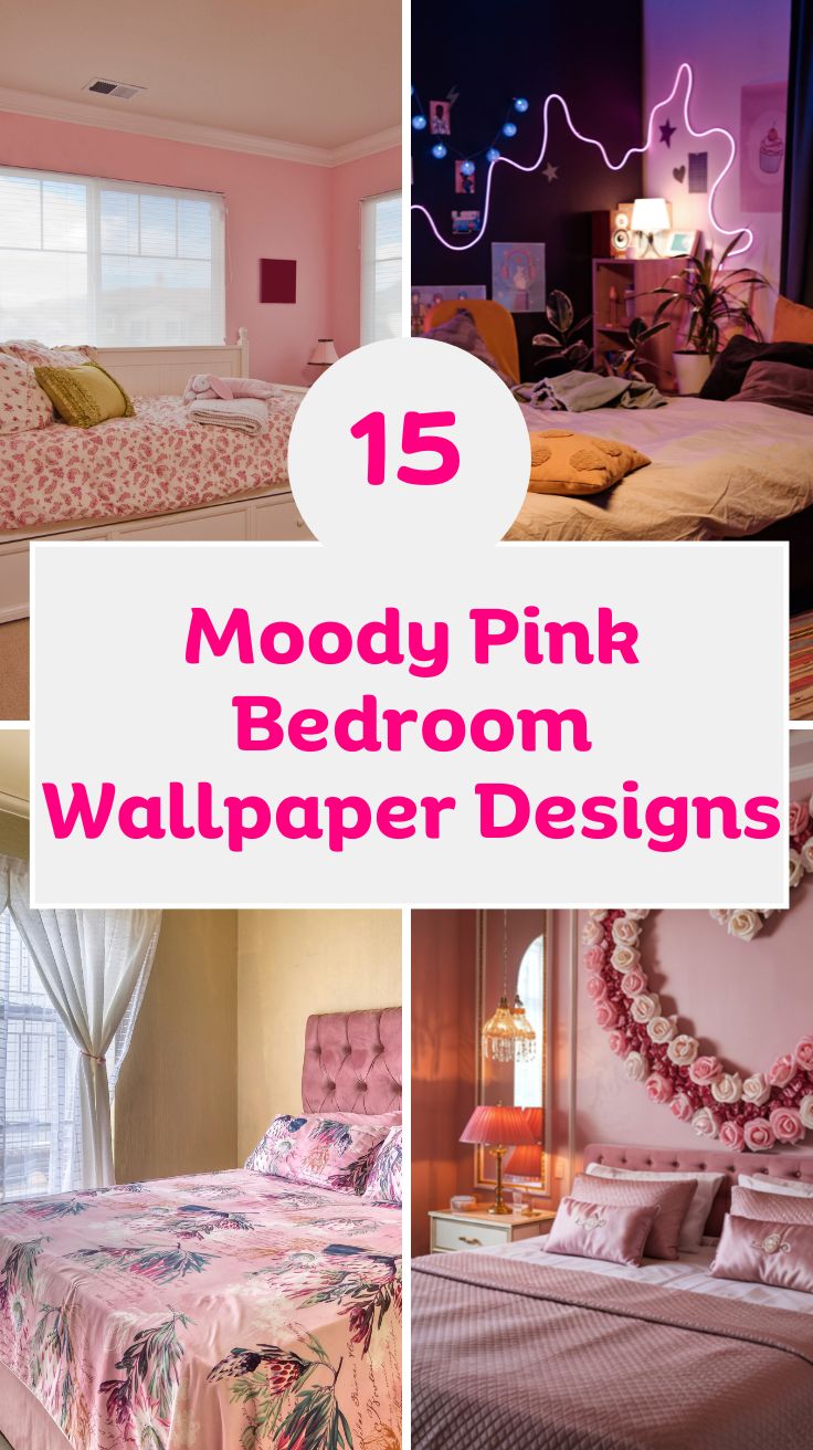 Pink Bedroom Wallpaper Designs