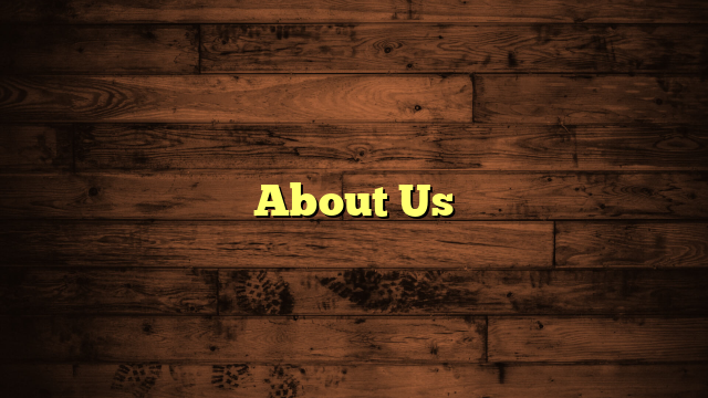 About Us 1 About Us