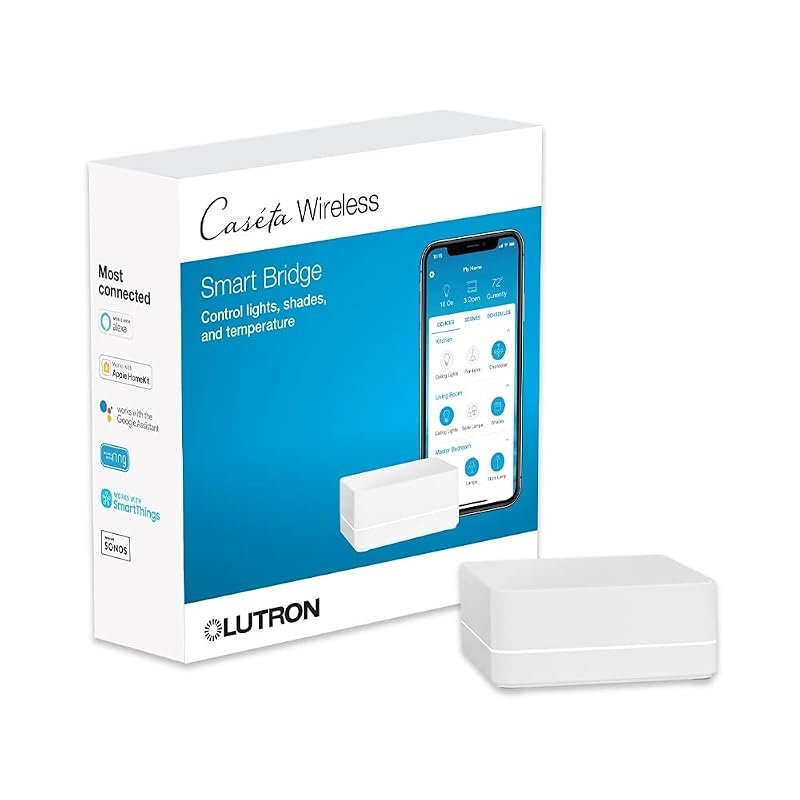 10 Best Smart Hubs for Home Automation: Buyer's Guide 9 Lutron Caseta Smart Hub - Compatible with Alexa, Apple, Google Home and More for Seamless Control