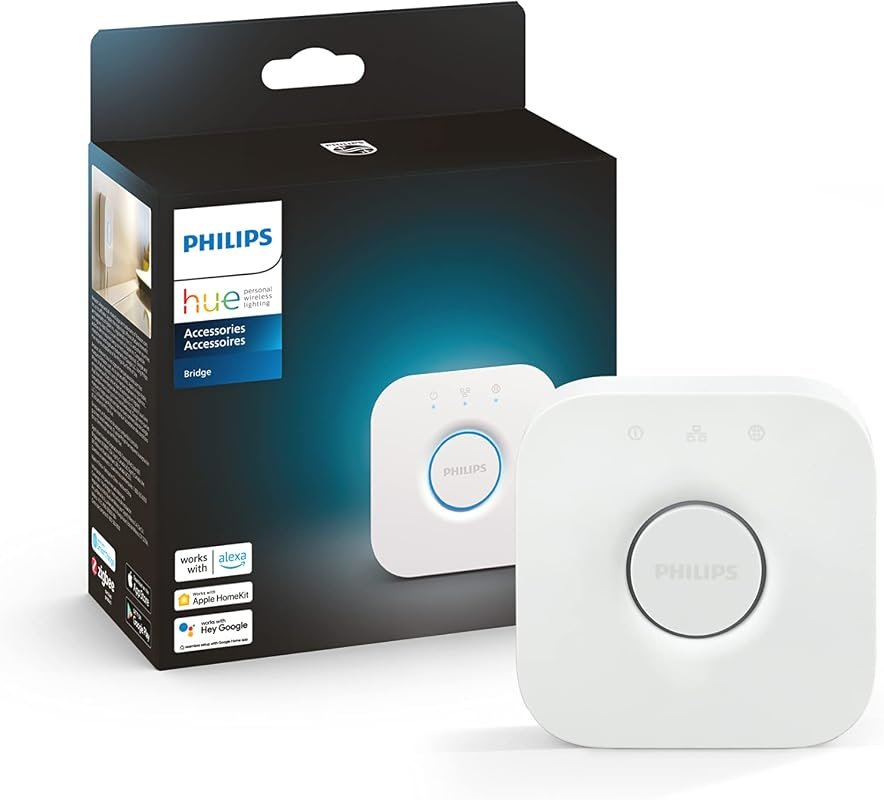 10 Best Smart Hubs for Home Automation: Buyer's Guide 10 Philips Hue Bridge - Unlock Full Potential for Smart Lighting, Multi-Room Control, and Voice Compatibility
