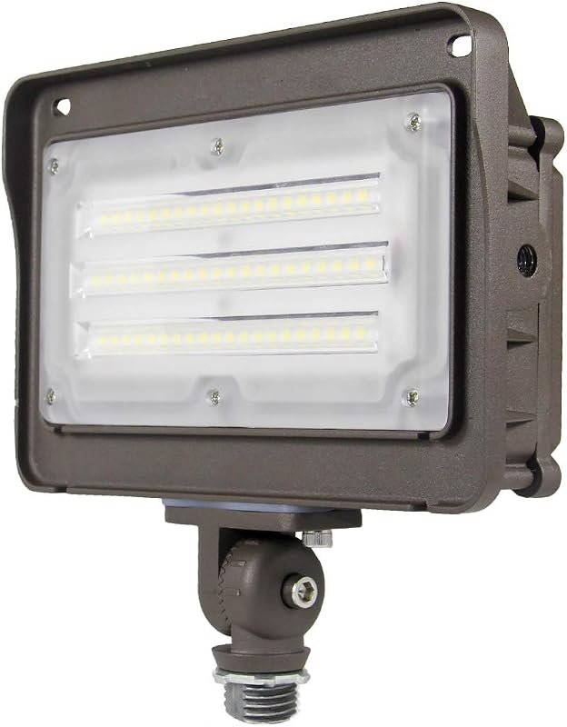 10 Best Outdoor LED Flood Light Fixtures Worth Buying 10 Kadision 50W LED Flood Light, Adjustable Arm, 130lm/W Efficiency, Perfect for Outdoor Security Lighting
