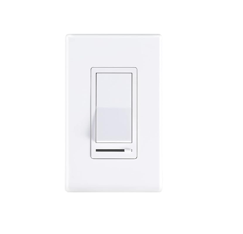 10 Best Dimmer Switches for LED Lights Worth Buying 8 Cloudy Bay In-Wall Dimmer Switch for LED/CFL/Incandescent, 600W Max, Cover Plate Included