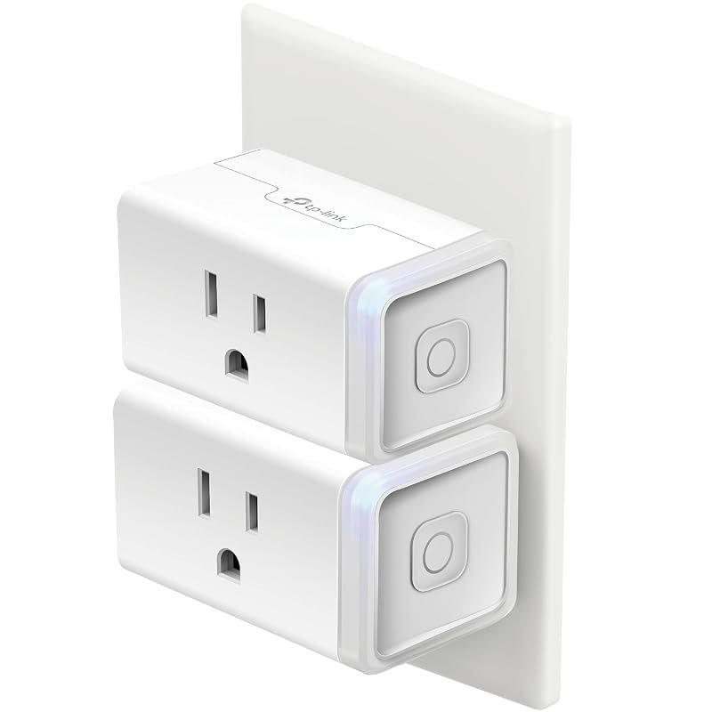 10 Best Google Home Smart Plug: Buyer's Guide & Top Picks 8 Kasa Smart Plug HS103P2: Wi-Fi Outlet Compatible with Alexa, 2-Pack