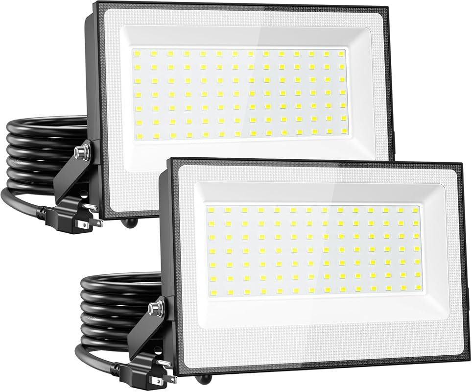10 Best Flood Lights for Backyard: Buyer's Guide & Top Picks 3 Onforu 120W Flood Lights Outdoor - 12,000LM Bright LED Work Light, IP66 Waterproof for Yard and Garage