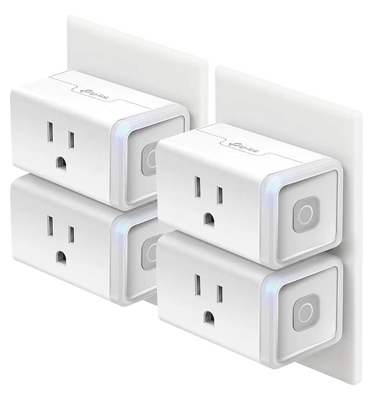10 Best Uses for a Smart Plug: Features & Buyer's Guide 3 Kasa Smart Plug HS103P4: Smart Wi-Fi Outlet with Touch Actuator, Alexa & Google Home Compatible, 4-Pack