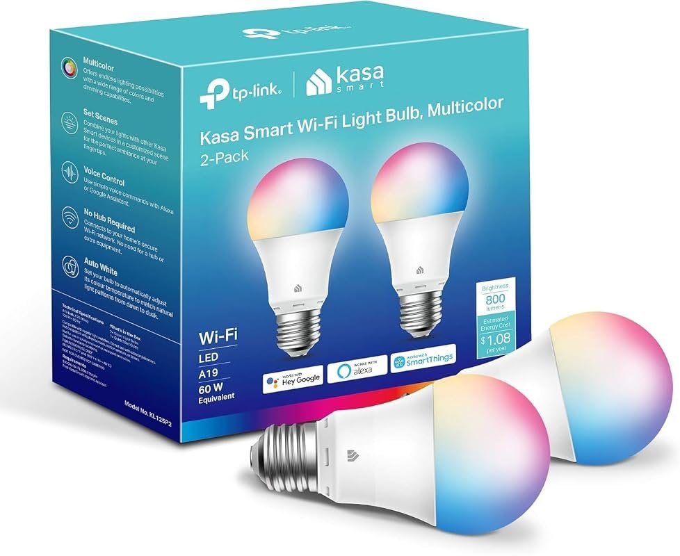 10 Best Smart Lights for Google Home: Buyer's Guide 11 Kasa Smart Light Bulbs, Full Color Changing, Dimmable, Compatible with Alexa and Google Home