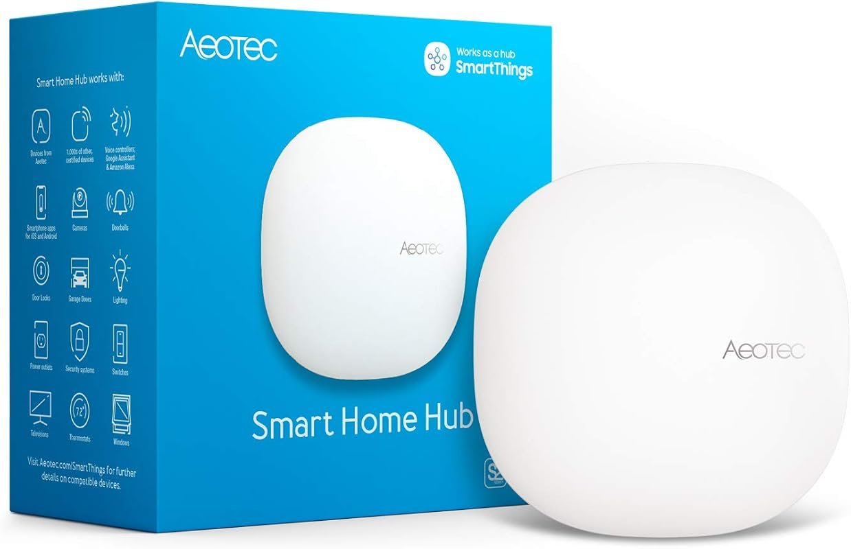 10 Best Smart Home Hub 2026: Top Picks & Buyer's Guide 4 Aeotec Smart Home Hub: SmartThings, Z-Wave, Zigbee, Matter Gateway, Works with Alexa & Google Assistant