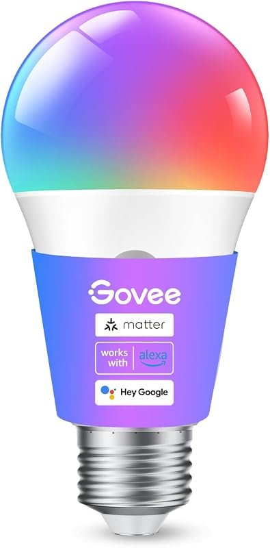 10 Best Color Changing Light Bulb to Buy: Top Picks Compared 5 Govee A19 Color Changing Smart Light Bulbs, 800LM, E26 Base for Dynamic Home Lighting