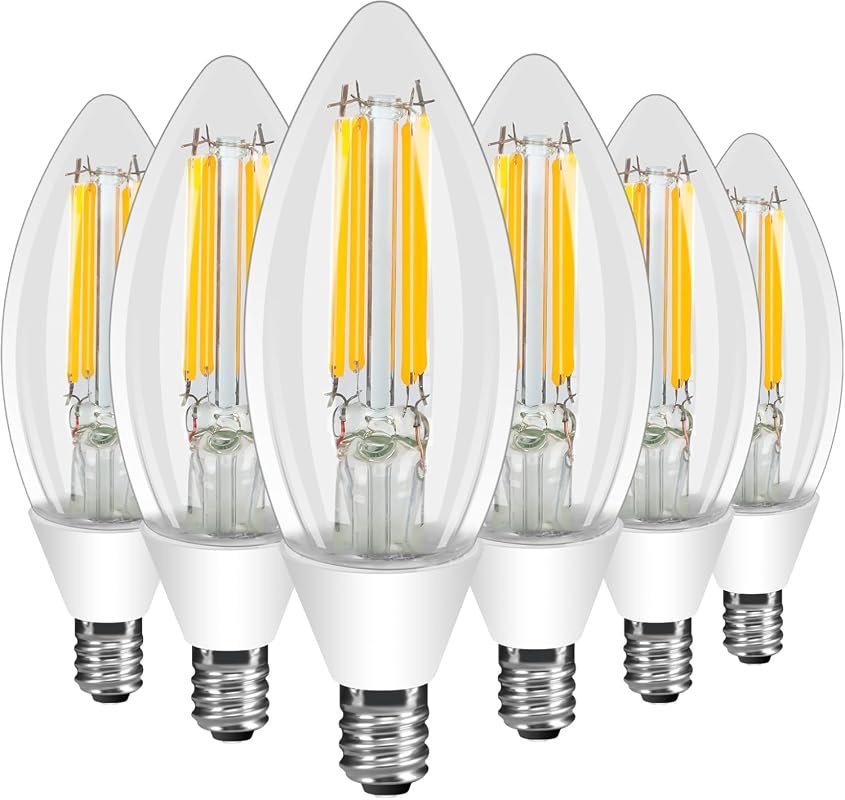 10 Best Light Bulbs for Outdoor Fixtures Worth Buying 10 E12 Dusk to Dawn Light Bulbs Outdoor, 60W Equivalent with Photocell Sensor for Automatic Soft White Lighting (6 Pack)
