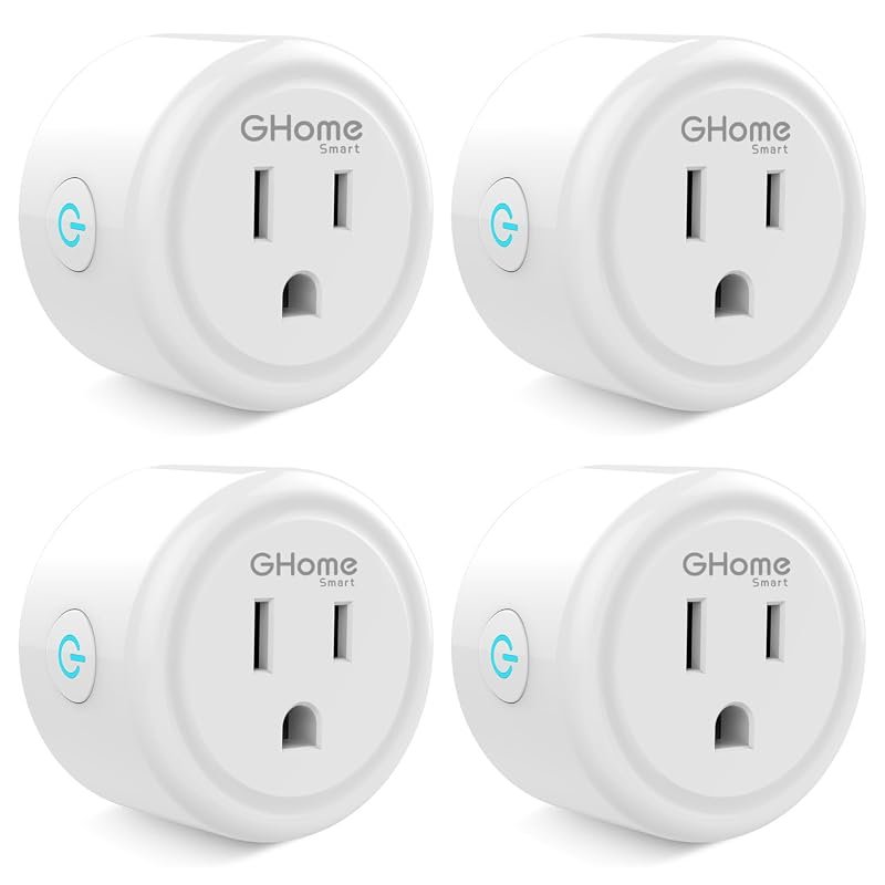 10 Best Google Home Smart Plug: Buyer's Guide & Top Picks 6 GHome Mini Smart Plug: WiFi Outlet with Timer and APP Control, Alexa Compatible