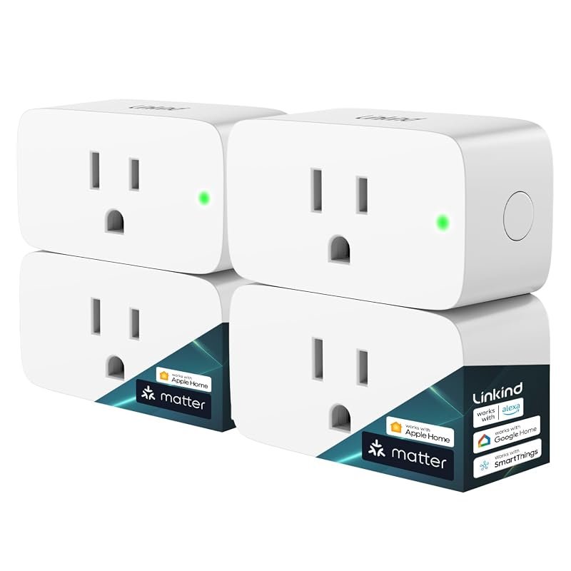 Best Smart Home Hub with Alexa: Your Essential Buying Guide 6 Linkind Matter Smart Plug - Works with Apple Home, Alexa, Siri & Google Home
