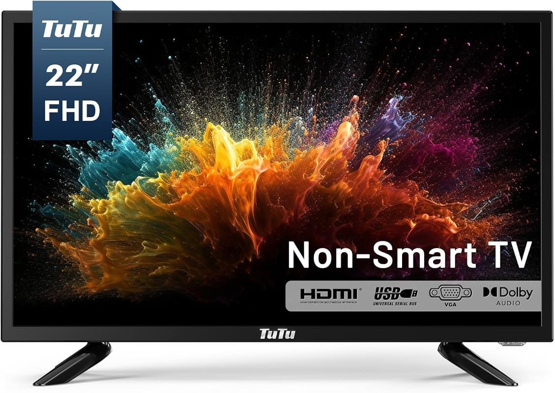 10 Best Budget Mini LED TV: Top Picks & Buyer's Guide 11 TuTu 22 Inch FHD LED TV, Compatible with Streaming Devices for Home Use