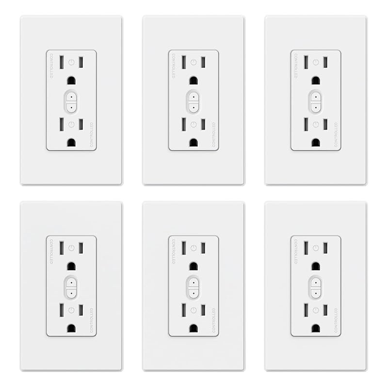 10 Best in Wall Smart Outlet: Top Picks & Buyer's Guide 7 ELEGRP Smart Plug: Wi-Fi Smart in-Wall Outlet with Energy Monitoring, Alexa & Google Assistant Compatible, UL Listed