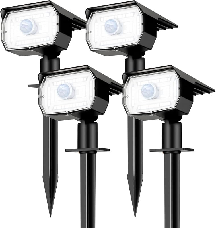 9 Best Rated Outdoor Motion Lights: Features & Buyer's Guide 7 nipify Solar Lights Outdoor - Waterproof, Motion Sensor Spot Landscape Light for Gardens