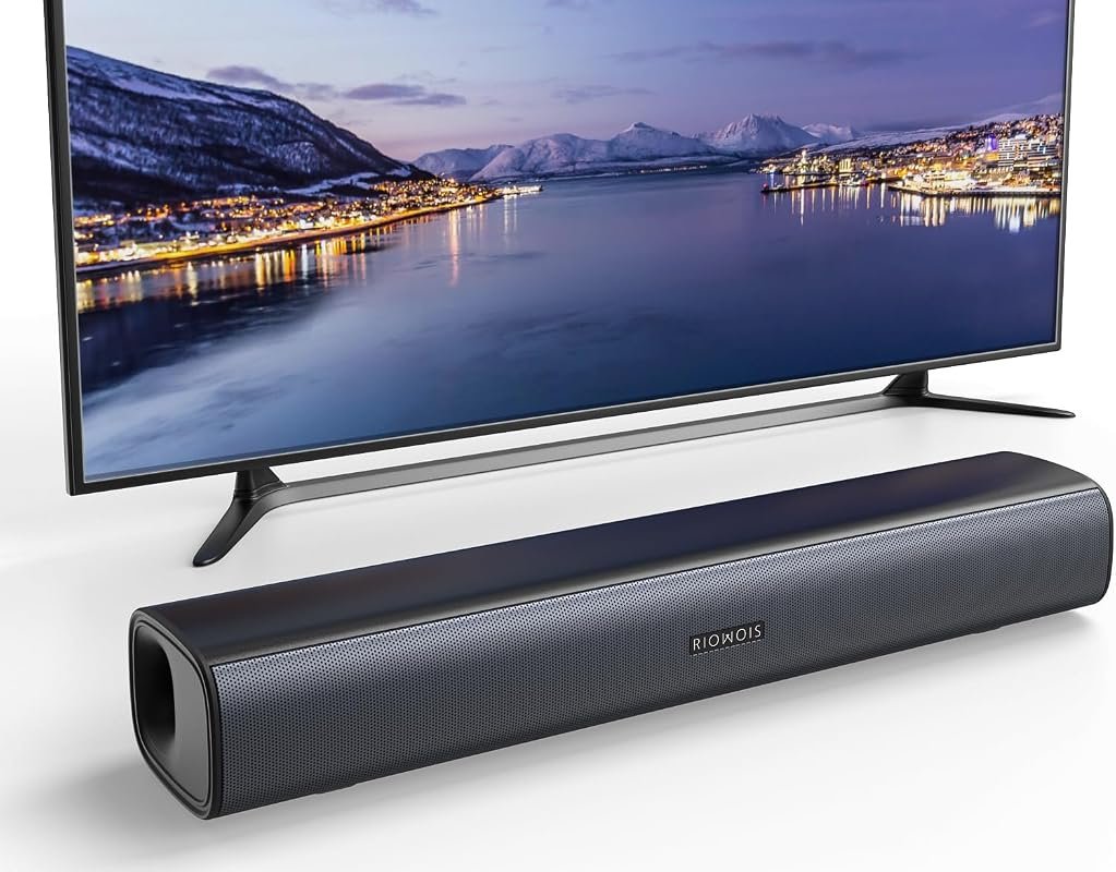 Best Smart Home Speaker Buying Guide for Every Budget and Setup 7 RIOWOIS 17" Sound Bar: Home Theater Surround Sound System for Enhanced TV Audio