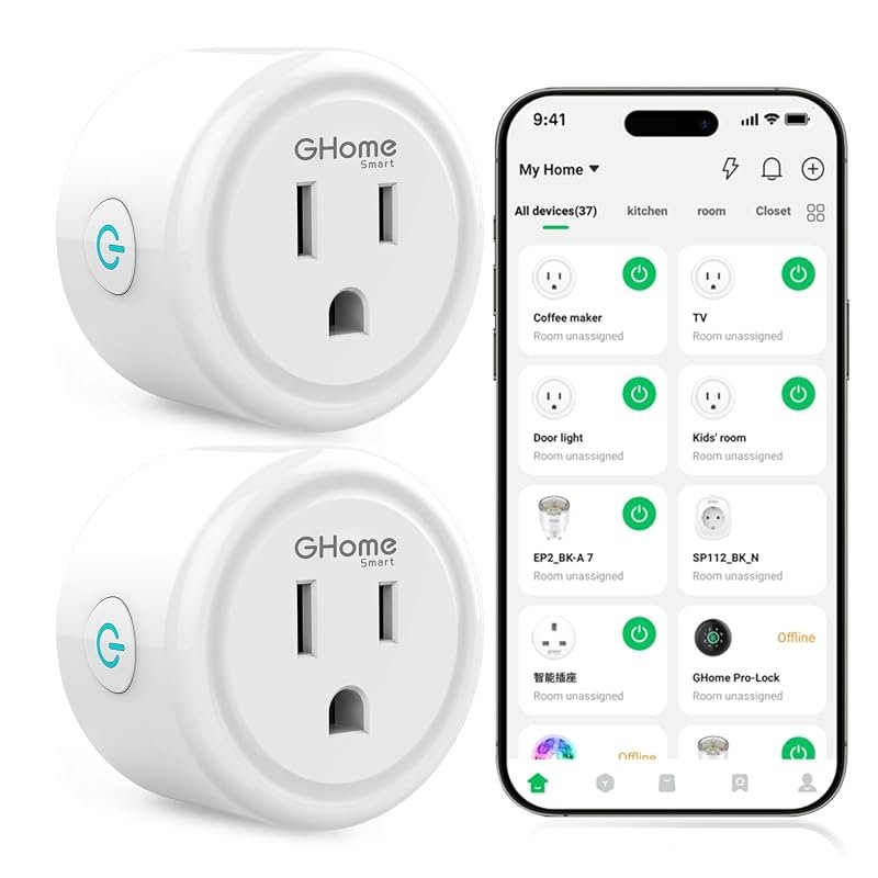 10 Best Uses for a Smart Plug: Features & Buyer's Guide 7 GHome Smart Plug: WiFi Smart Plugs Compatible with Alexa and Google Home, Easy Setup