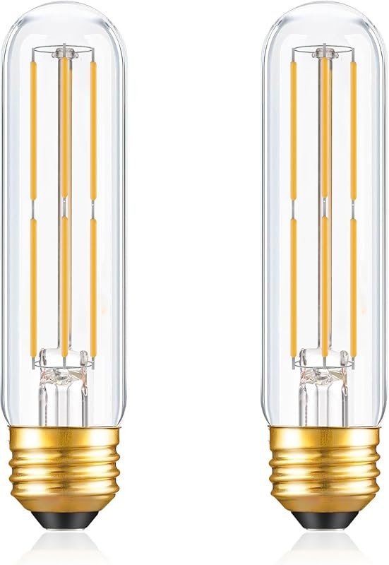 10 Best Type of Light Bulb: Reviews, Features & Buying Guide 9 Dimmable E26 T10 LED Bulb, 6W, 2700K Soft White, 600 Lumens for Versatile Lighting