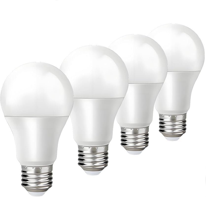 10 Best Light Bulb for Reading Worth Buying: Top Picks 9 4-Pack 3 Way LED Bulb, 50/100/150W Equivalent, Soft White 3000K A19 E26