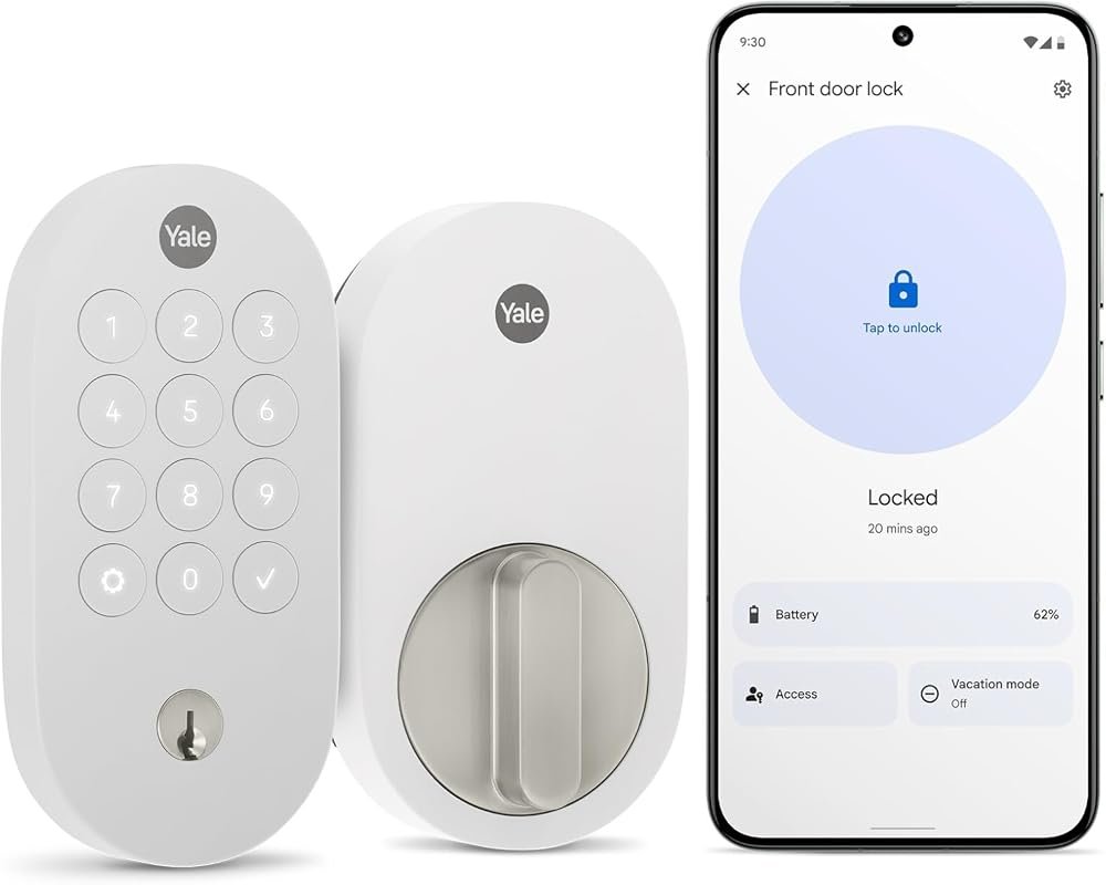 10 Best Smart Home Hub 2026: Top Picks & Buyer's Guide 6 Yale Keyed Deadbolt Smart Lock with Google Matter Compatibility for Enhanced Security and Convenience