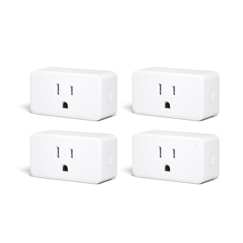 10 Best Smart Plug for Home Assistant Worth Buying 7 THIRDREALITY Smart Plug Gen3 - 15A Outlet with Real-time Power Meter, Zigbee Hub Needed, 4-Pack