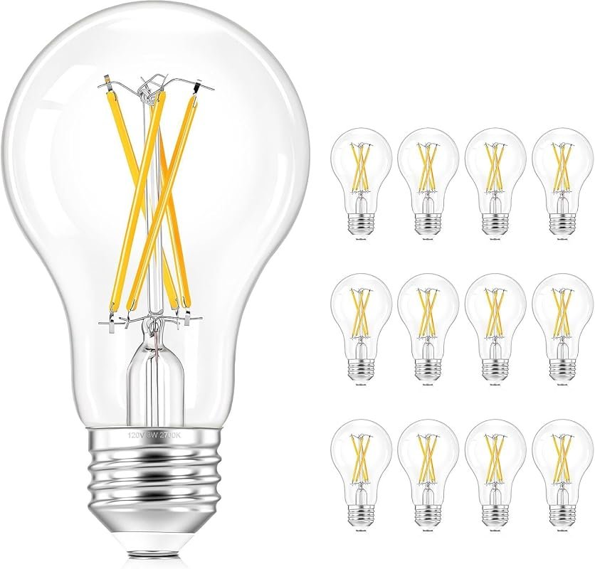 7 Best LED for Home Lighting: Features & Buyer's Guide 8 Brightever A19 LED Edison Bulb, Dimmable 8W, 60W Equivalent for Home Lighting