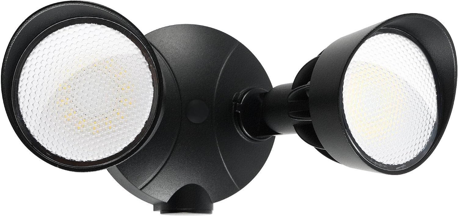 10 Best Flood Light for Outdoors: Features & Buyer's Guide 7 45W Dual Head LED Outdoor Flood Light, 5500LM IP65 Waterproof Security Light