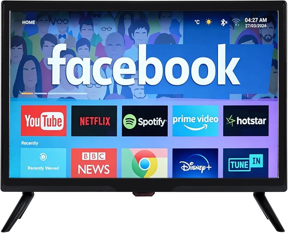 10 Best Budget Mini LED TV: Top Picks & Buyer's Guide 9 19 Inch HD Smart TV with ATSC Tuner and Multiple Inputs for Home or RV Use
