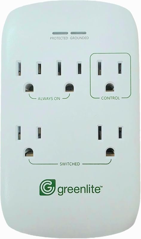 10 Best Energy Saving Power Strips Worth Buying: Top Picks 7 Greenlite Tier 1 Advanced Power Strip, Energy-Saving Smart Power Bar with 5 Outlets for Household Use