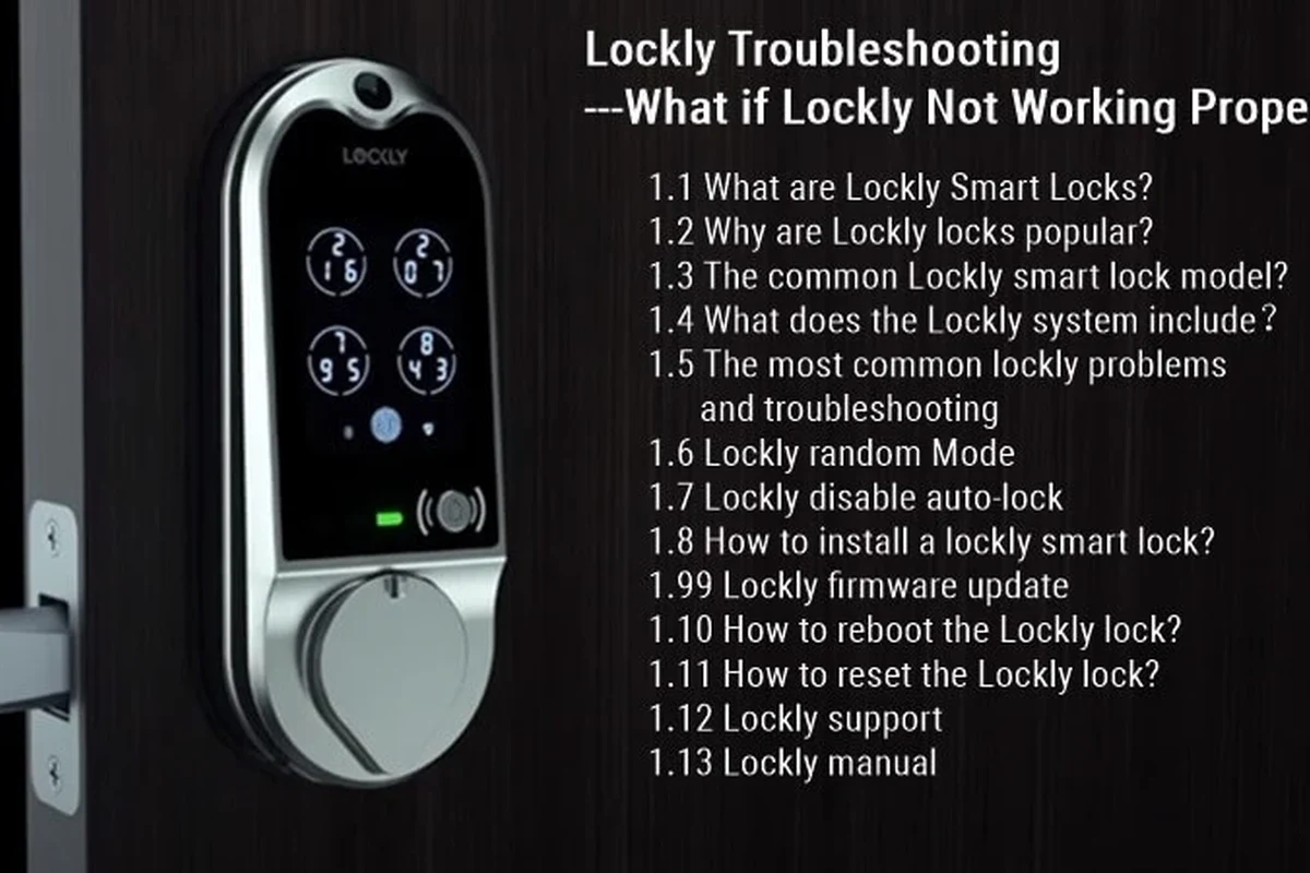 How to Unlock Lockly Smart Lock: Troubleshooting Tips 3 how to unlock lockly smart lock