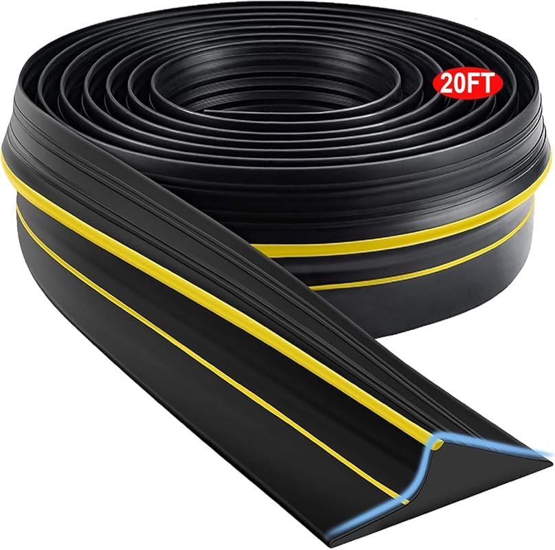 10 Best Place to Buy a Garage Door Compared 5 Jin&Bao 20FT Universal Garage Door Threshold Seal to Keep Out Weather and Debris