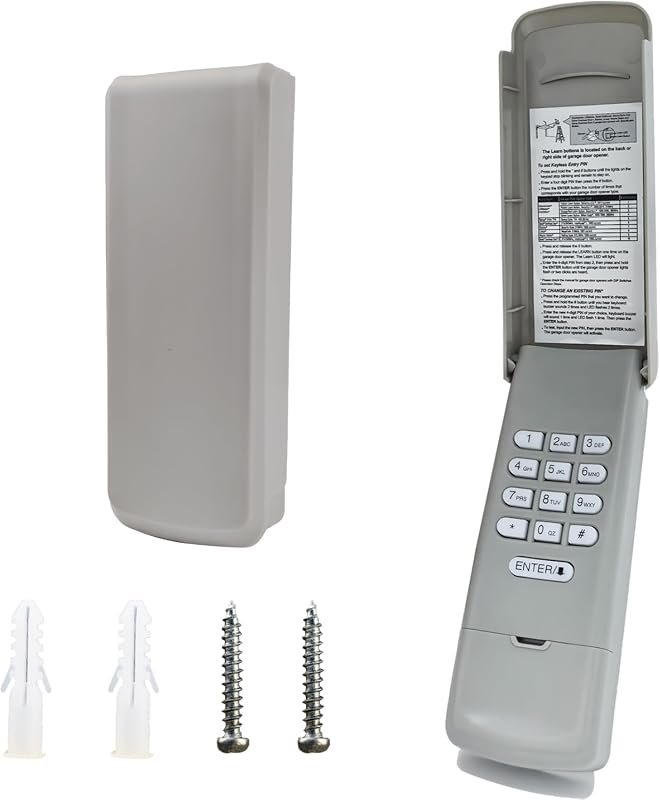 10 Best Keypad Garage Door Opener Worth Buying: Top Picks 7 Upgraded Garage Door Keypad for LiftMaster and Craftsman, Enhanced Security Features